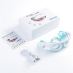 LED Eyes Mask Factory - OEM 3 Colors SPA Photon Rejuvenation Warm Massage Wrinkle