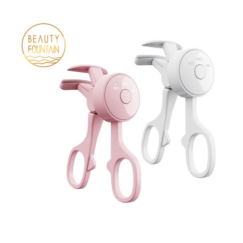 Eyelash Lift Curler Factory - OEM Custom Wholesale Individual Silicone Usb 360 Rotating Warm