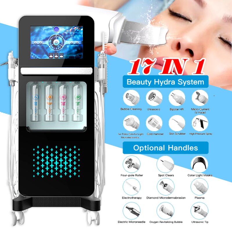 Hydro Skin Care Machine Factory - Newest Hot Sale 17-IN-1 Hydra Multifunction 2024d