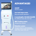 Diode Laser Hair Removal Machine Manufacturer - 808nm 2400W Ice Platinum Beauty Equipment