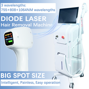 Diode Laser Hair Removal Machine Manufacturer - 808nm 2400W Ice Platinum Beauty Equipment