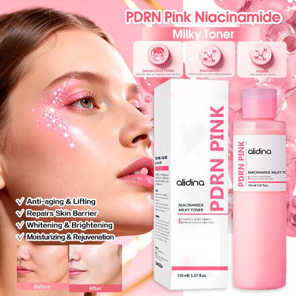 Salmon DNA Serum Factory - Korean PDRN Pink Peptide Niacinamide Face Care