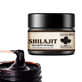 Organic Shilajit Gummy Factory - Hot Sales Himalayan Resin