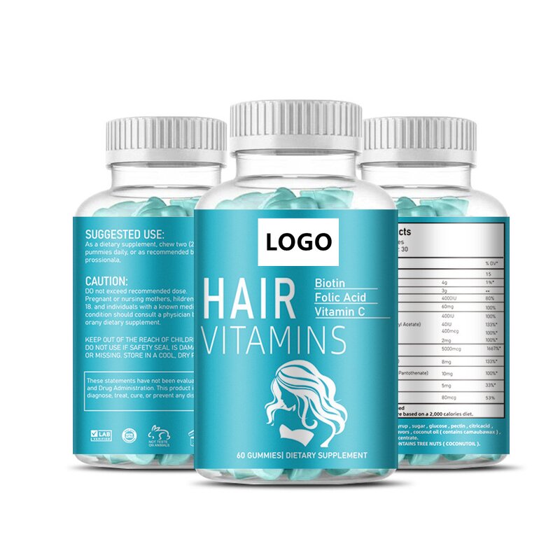 Multivitamin Gummies Factory - OEM Hair Skin Nails Biotin