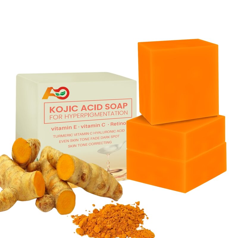 Turmeric Soap Manufacturer - TCMherbs Kojic Acid Whitening