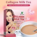 Skin Whitening Powder Manufacturer - Private Logo Collagen Milk Tea