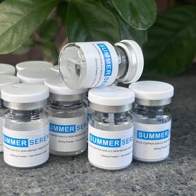 Blue Copper Peptide Powder Factory - GHK-CU Freeze Dried Serum