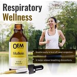 Mullein Leaf Drops Factory - Natural Organic Cleanse Lung Herbal Healthcare Supplements