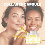 Collagen Glutathione Capsules Factory - OEM for Adult Women Caffeine-Free Skin Whitening