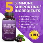 Elderberry Capusle Manufacturer - OEM/ODM Vitamin C and Zinc Pure Natural Extract