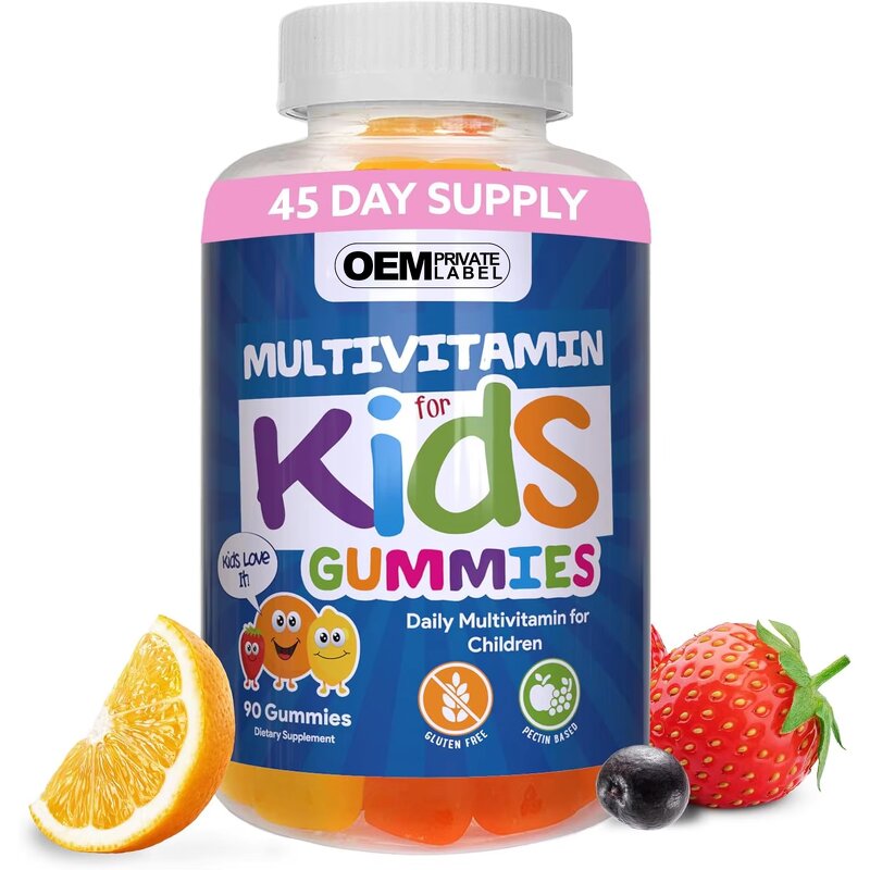 Kids Vitamins Gummy Factory - Healthcare OEM Private Label Sugar Free Immune Support