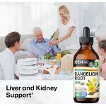 Dandelion Root Drops Manufacturer - OEM Herbal Detox & Cleanse for Weight Loss Adults