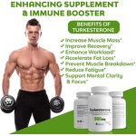 Turkesterone Capsules Manufacturer - Natural Anabolic Dietary 90 Capsules Athletic Performance