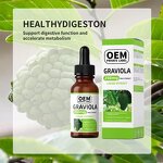 Graviola Leaf Drops Manufacturer - Supply OEM Organic Supports Normal Nutritional Supplement
