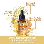 Turmeric Ginger Drops Factory - OEM Boost Energy and Mood Liquid Oil for Adult