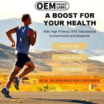 Turmeric Ginger Drops Factory - OEM Boost Energy and Mood Liquid Oil for Adult