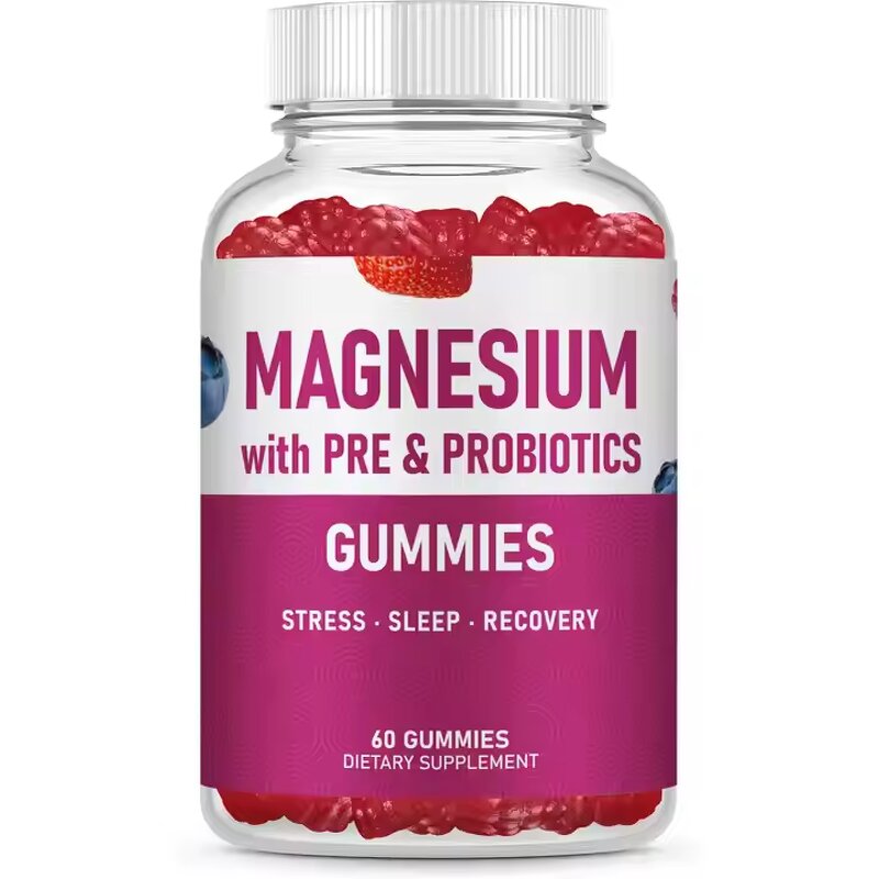 Magnesium Glycinate Gummies Manufacturer - OEM for Better Sleep Muscle Memory Focus