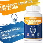 Potassium Lodide Tablet Manufacturer - Emergency Radiation Protection 65mg Male Vitality