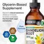 Dandelion Root Drops Manufacturer - OEM Herbal Detox & Cleanse for Weight Loss Adults
