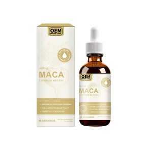 Maca Root Drops Manufacturer - OEM/ODM Herbal for Max Strength Energy Boost Lotion