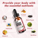 Graviola Liquid Drops Factory - Fruit Flavor Leaf Extract Immune Support Digestion