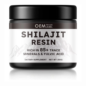 Shilajit Resin Manufacturer - Organic Himalayan Rasayana Fulvic Acid Trace Minerals