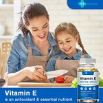 Vitamin E Softgel Capsules Factory - Organic Skin Hair Nail Health