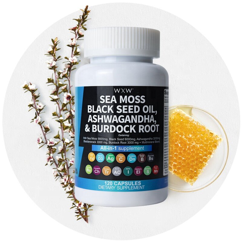 Sea Moss Capsules Manufacturer - Organic Black Seed Oil Extract