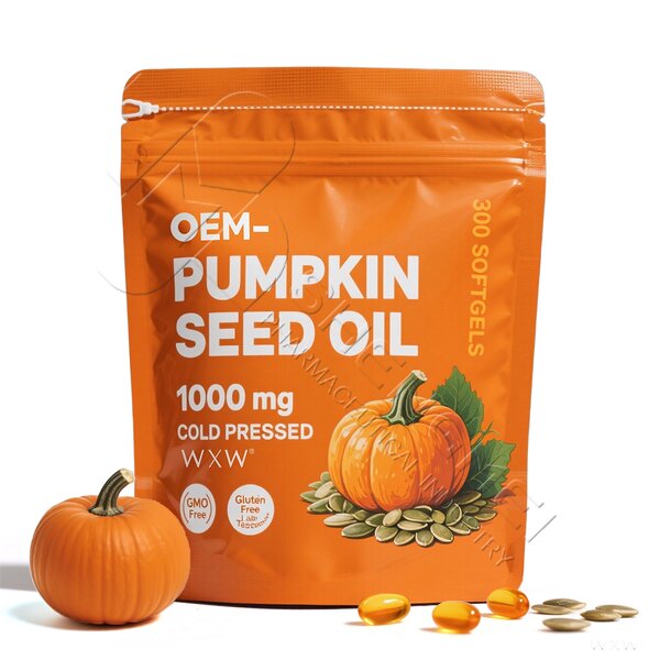 Pumpkin Seed Oil Softgels Factory - Premium Prostate Health Support