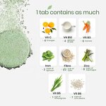 Effervescent Tablet Manufacturer - OEM Service Multivitamin Greens