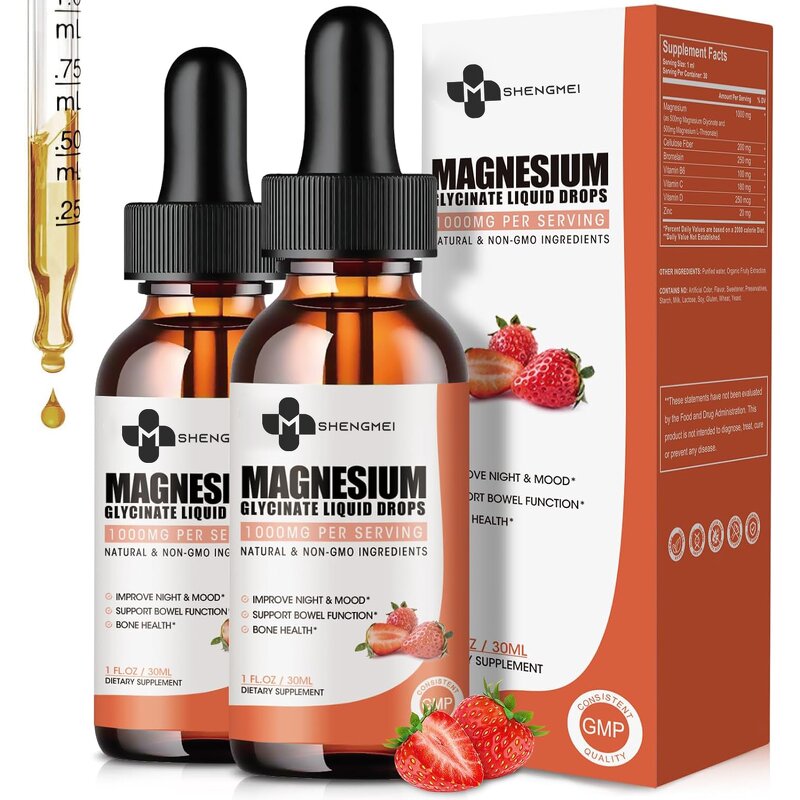 Stress Relief Magnesium Drops Manufacturer - OEM Glycinate Relaxation