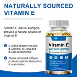 Vitamin E Softgel Capsules Factory - Organic Skin Hair Nail Health