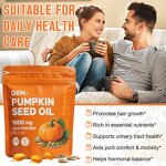 Pumpkin Seed Oil Softgels Factory - Premium Prostate Health Support