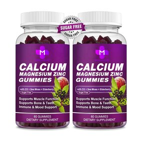 Calcium Gummies Factory - Calcium Magnesium Zinc Vitamin D3