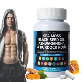 Sea Moss Capsules Factory - Hot Selling Overall Health Softgel