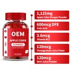 Apple Cider Vinegar Gummies Factory - OEM Immune & Weight Support