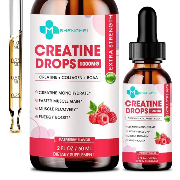 Liquid Creatine Drops Manufacturer - Sugar Free Raspberry Flavored