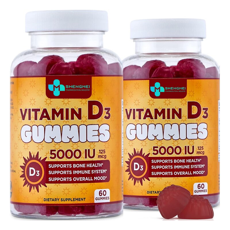 Vitamin D3 Gummies Manufacturer - Factory Sale Immune Support