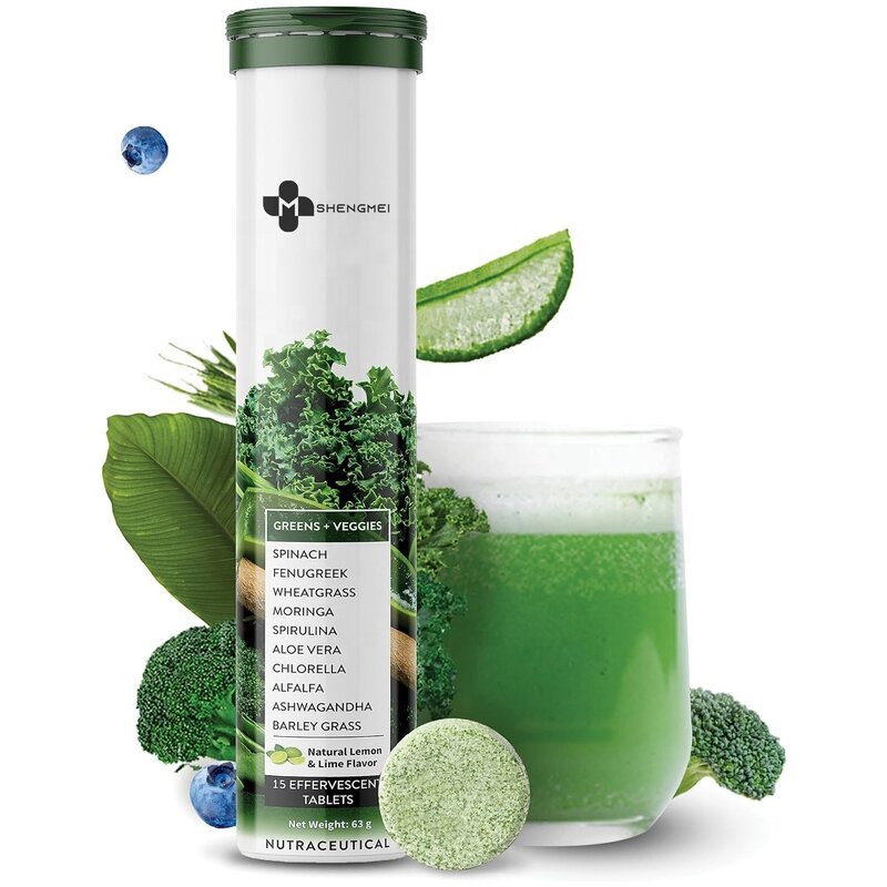 Effervescent Tablet Manufacturer - OEM Service Multivitamin Greens