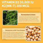 Vitamin D3 K2 Gummies Factory - Factory Price Mood Immune Health