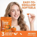 Pumpkin Seed Oil Softgels Factory - Premium Prostate Health Support