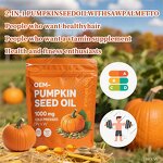 Pumpkin Seed Oil Softgels Factory - Premium Prostate Health Support
