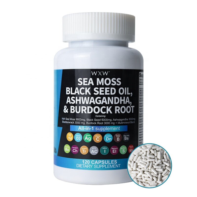 Irish Sea Moss Capsules Manufacturer - Complex Black Seed Oil