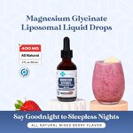 Magnesium Glycinate Liquid Drops Factory - Organic Natural Flavor
