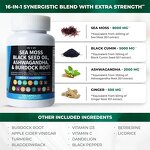 Irish Sea Moss Capsules Manufacturer - Complex Black Seed Oil