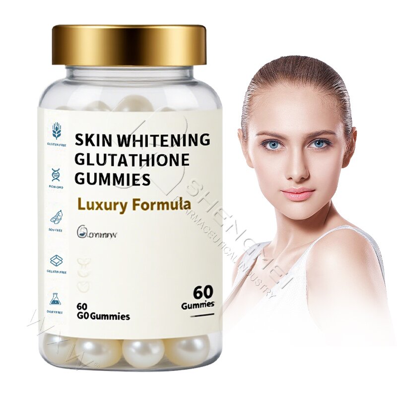 Glutathione Whitening Gummies Factory - Private Label Bright Skin