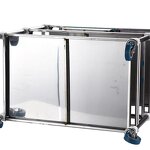 Stainless Steel Trolley Factory - High Quality 3-tier Drawer
