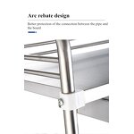 Stainless Steel Trolley Factory - High Quality 3-tier Drawer