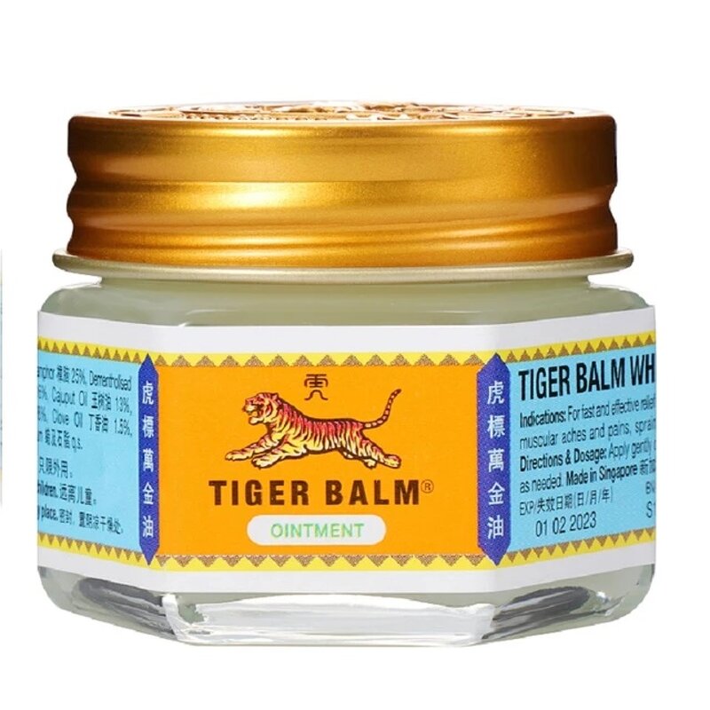 White Tiger Balm Factory - 100% Original 19.4g Pain Relief