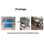 Hospital Trolley Manufacturer - Factory Price 304 Stainless